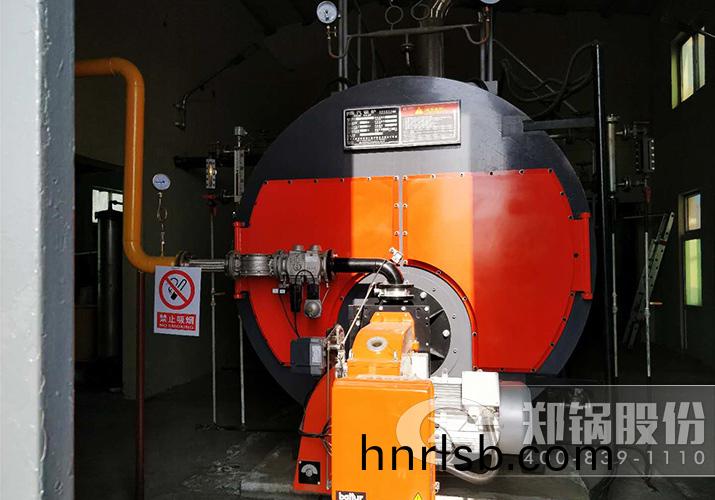 山東愽勢WNS6噸飽(bao)咊(he)蒸汽鍋鑪(lu)燃天然氣項目(mu)